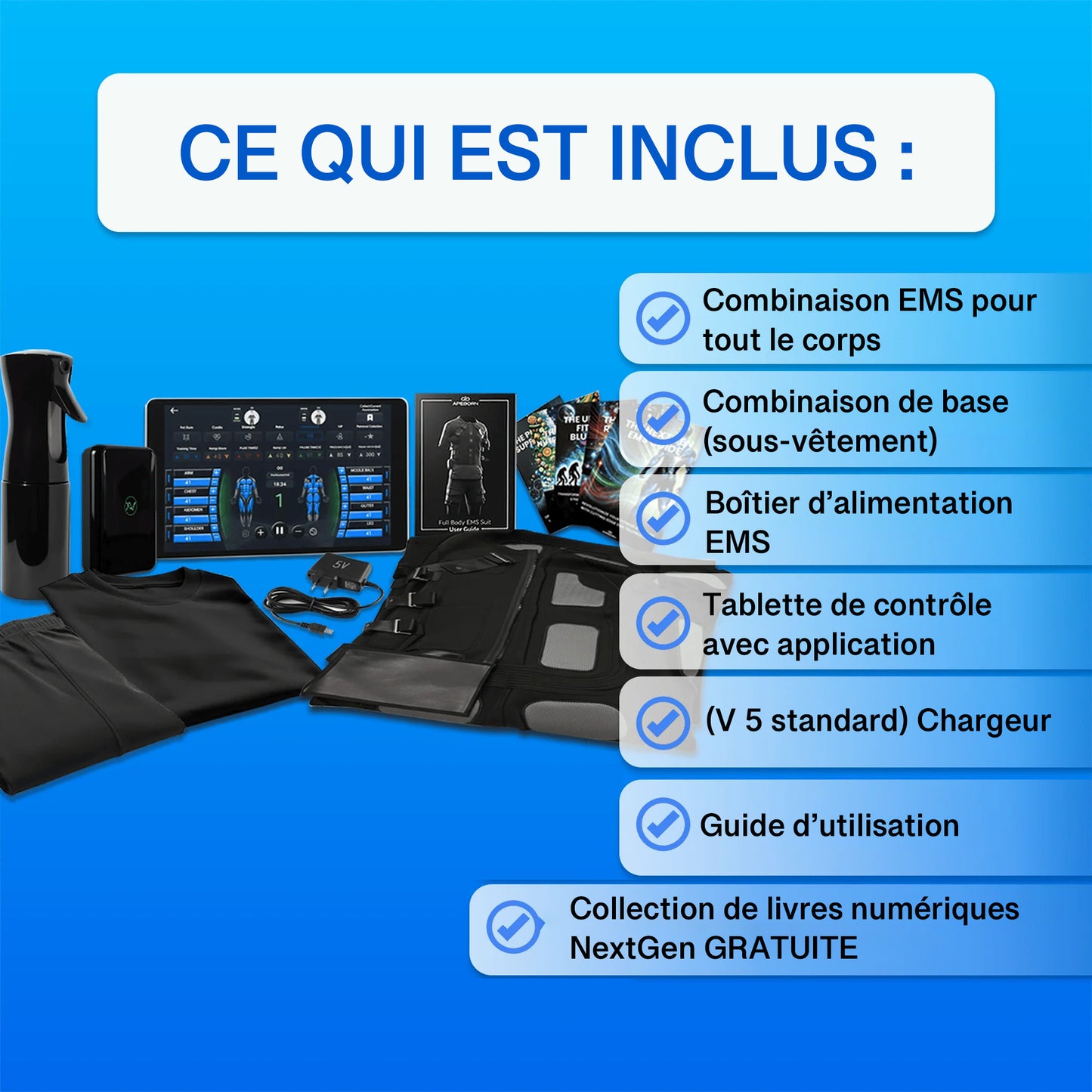 NextGen – Combinaison EMS intelligente